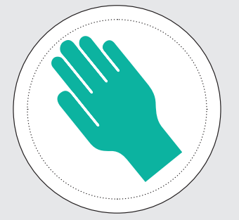 SENSORtaster Symbol "Hand"