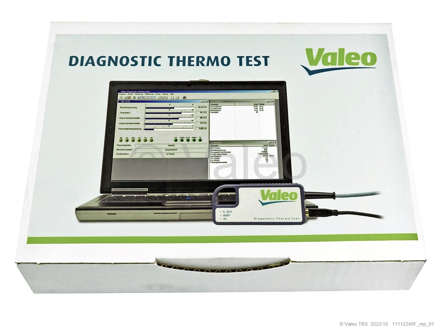 Diagnostic Thermo Test / DTT Kit / LU