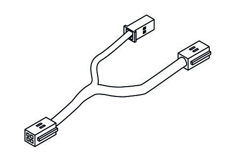 Y-Adapter Kabelbaum Nachruestung
