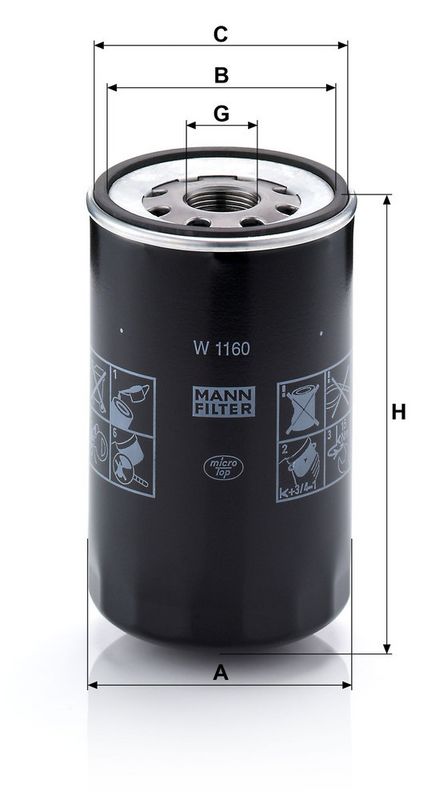 Schmieroelwechselfilter