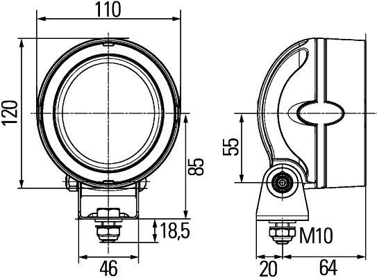 Arbeitsscheinwerfer