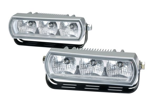 HELLA LED Tagfahrleuchtensatz 12V 24V ECE SET 2PT009496801 NEU OE
