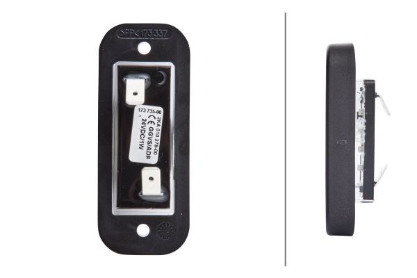 Kennzeichenleuchte, 24 V