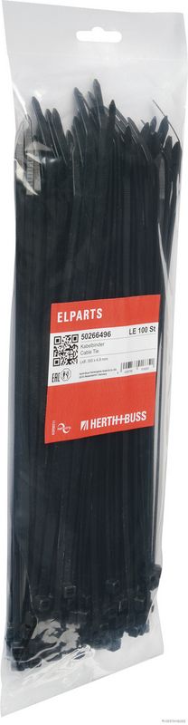 Kabelbinder 4,8 x 300 mm, PA 6.6